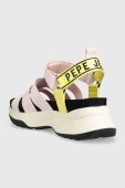 Сандалі Pepe Jeans Venus жіночі колір рожевий на платформі PLS90570