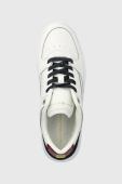 Шкіряні кросівки Tommy Hilfiger LEATHER BASKET SNEAKER колір білий (2992566)