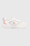 Шкіряні кросівки Tommy Hilfiger SPORTY TH RUNNER колір білий FW0FW06952