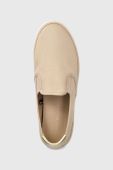 Кеди Tommy Hilfiger ESSENTIAL SLIP-ON SNEAKER жіночі колір бежевий FW0FW06956