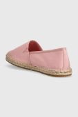Еспадрилі Tommy Hilfiger TH EMBROIDERED ESPADRILLE колір рожевий
