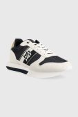 Кросівки Tommy Hilfiger RUNNER WITH TH WEBBING GOLD колір синій FW0FW07173