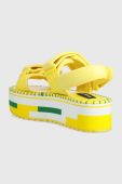 Сандалі Desigual жіночі колір жовтий на платформі 23SSSA05.8023