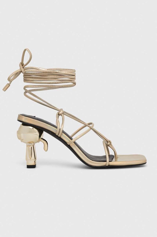 Сандалі Karl Lagerfeld IKON HEEL колір золотий KL39025