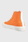Кеди Karl Lagerfeld KAMPUS III жіночі колір помаранчевий KL60356