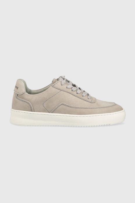 Замшеві кросівки Filling Pieces Mondo 2.0 Ripple Nubuck колір сірий 39922841878 39922841878-1878