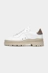 Шкіряні кросівки Filling Pieces Court Serrated колір білий 89128861002 89128861002-Grey