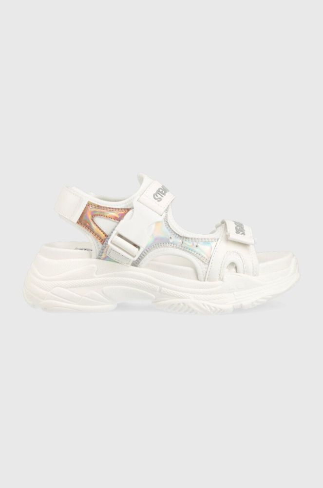 Сандалі Steve Madden Muster жіночі колір білий на платформі SM19000028
