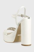 Сандалі Guess GABELLE колір білий FL6GLL ELE03