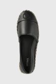 Еспадрилі Guess JALEEL2 колір чорний на платформі FL6J2L ELE14