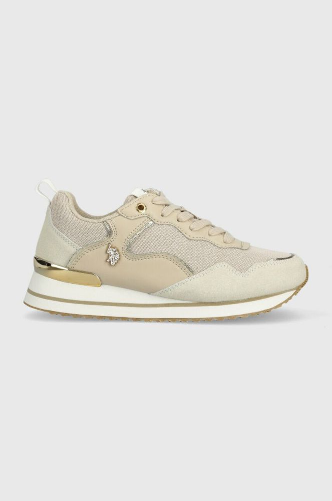 Кросівки U.S. Polo Assn. LAYLA колір бежевий LAYLA001D
