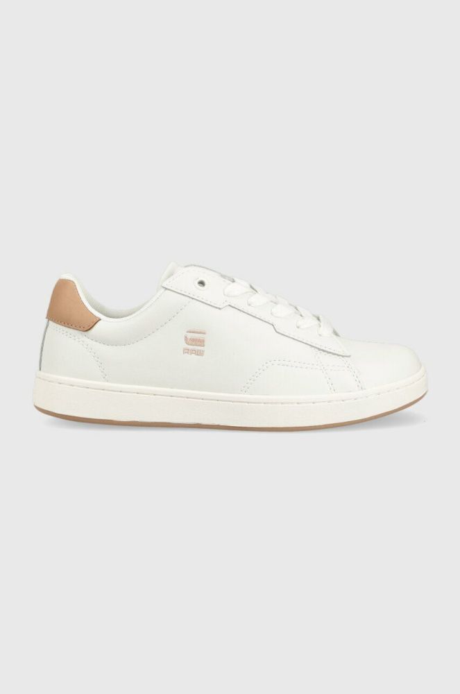 Шкіряні кросівки G-Star Raw Cadet Pop колір білий 2211002518.WHT.LPNK