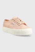 Кеди Superga 2740 PLATFORM жіночі колір рожевий S21384W