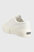 Кеди Superga 2631 STRIPE PLATFORM жіночі колір білий S5111SW