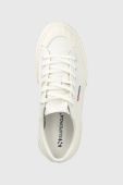 Кеди Superga 2631 STRIPE PLATFORM жіночі колір білий S5111SW