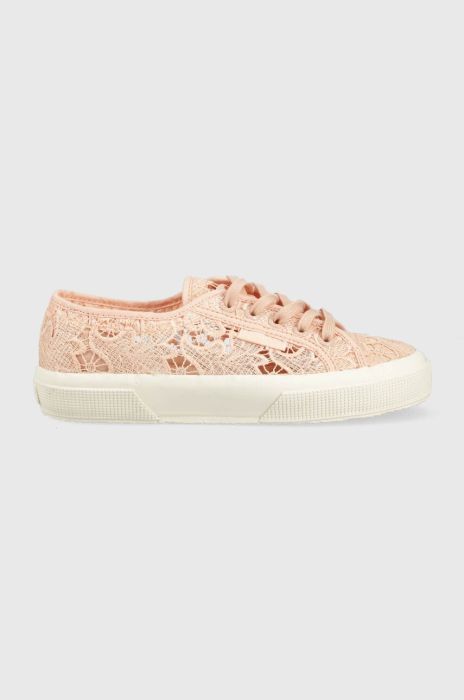 Кеди Superga 2750 MACRAME жіночі колір рожевий S81219W