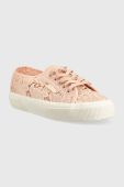Кеди Superga 2750 MACRAME жіночі колір рожевий S81219W