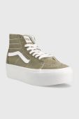 Кеди Vans SK8-Hi Tapered Stackform жіночі колір зелений VN0A5JMKBLV1