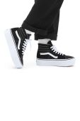 Кеди Vans SK8-Hi Tapered Stackform жіночі колір чорний VN0A5JMKBMX1 VN0A5JMKBMX1-BLKWH