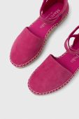 Замшеві еспадрилі Marc O'Polo колір рожевий 303 15613801 303 LL2M3003