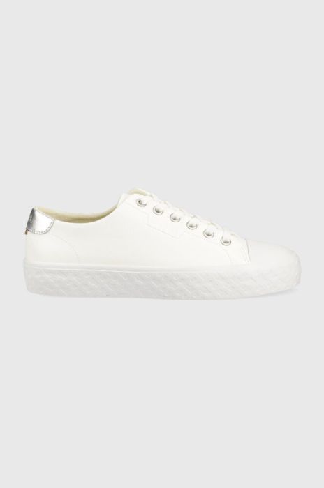 Кеди BOSS AidenM жіночі колір білий 50493274