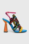 Шкіряні сандалі Kat Maconie Kiawa колір барвистий