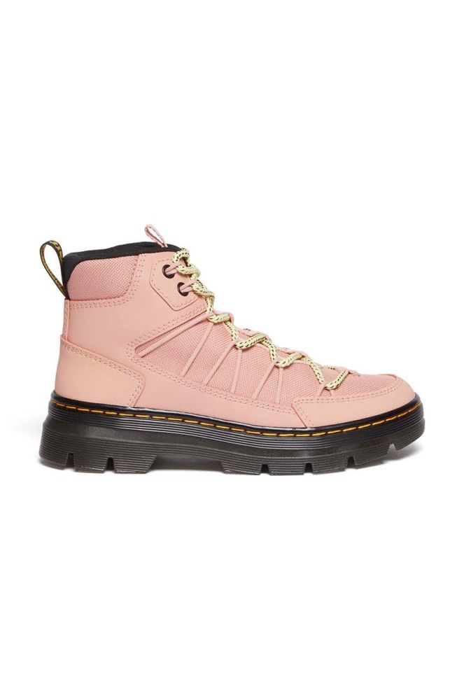 Черевики Dr. Martens Buwick W жіночі колір рожевий на плоскому ходу DM30855329