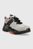 Черевики Salomon X Ultra 4 Wide GTX жіночі колір сірий