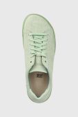 Замшеві кросівки Birkenstock Bend Low колір зелений 1024659