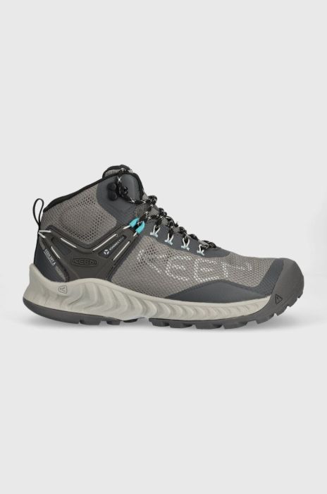 Черевики Keen Nxis Evo Mid жіночі колір сірий