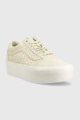 Кеди Vans Old Skool Stackform жіночі колір бежевий VN0A7Q5MIVR1