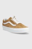 Замшеві кеди Vans Old Skool колір коричневий VN0A5KRSTBN1