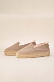 Замшеві еспадрилі Manebi Double Sole Espadrilles колір коричневий на платформі W 1.9 D0