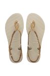 Сандалі Havaianas LUNA SPARKLE жіночі колір золотий 4148065.0121