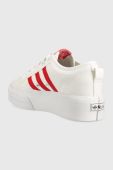 Кеди adidas Originals Nizza Platform HQ1902 жіночі колір білий HQ1902-WHT/BETSCA