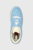 Кросівки Tommy Jeans TOMMY JEANS WMN RETRO CUPS SUEDE EN0EN02112 колір блакитний