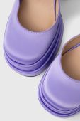 Туфлі Steve Madden Charlize колір фіолетовий каблук блок SM11002138