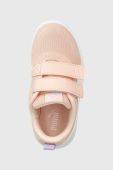 Дитячі кросівки Puma Courtflex v2 Mesh V PS колір рожевий
