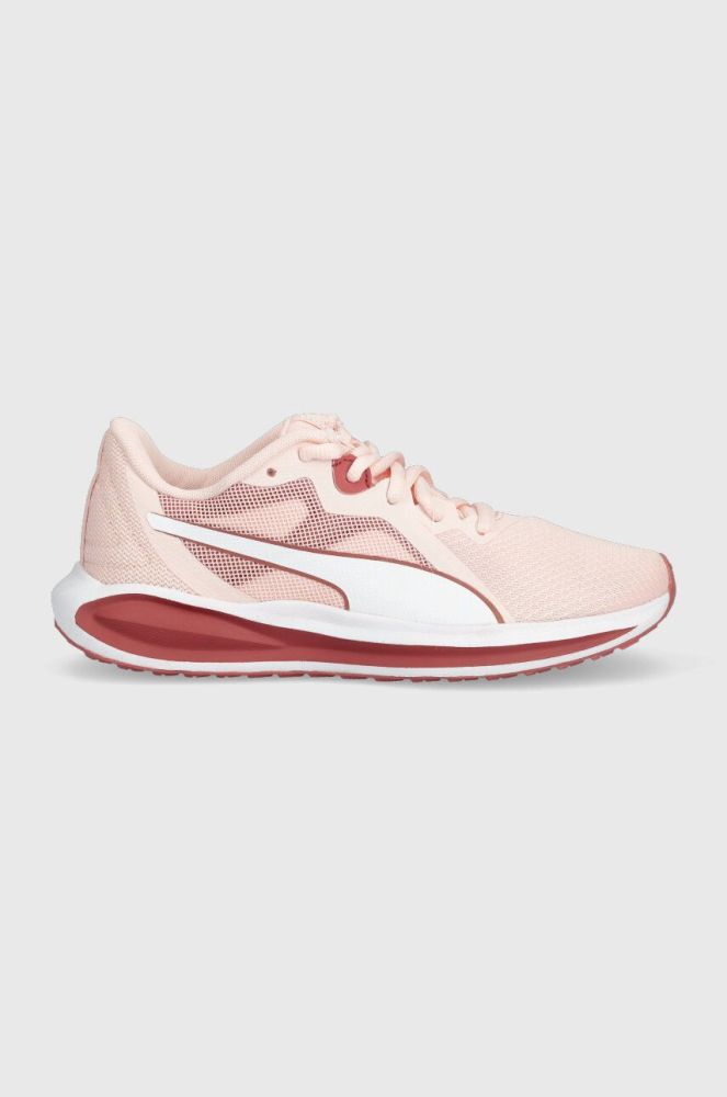 Дитячі кросівки Puma Twitch Runner Jr колір рожевий