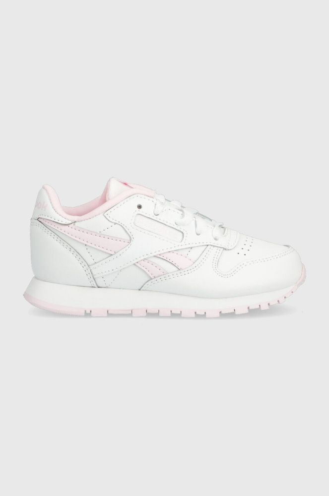 Дитячі шкіряні кросівки Reebok Classic CLASSIC LEATHER колір білий (3208439)