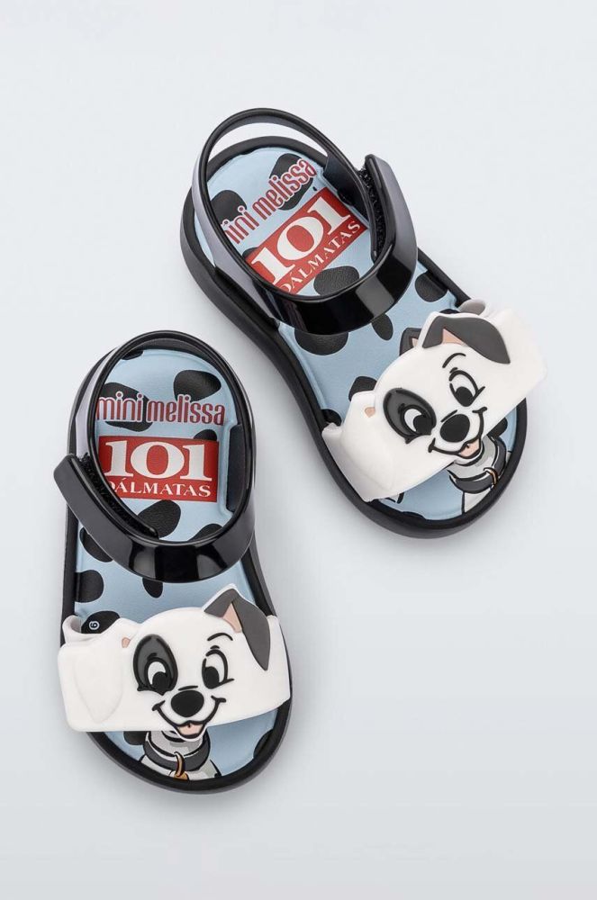 Дитячі сандалі Melissa x Disney колір чорний