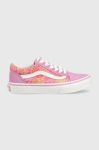 Дитячі кеди Vans UY Old Skool ROSE MPINK Колір фіолетовий колір фіолетовий