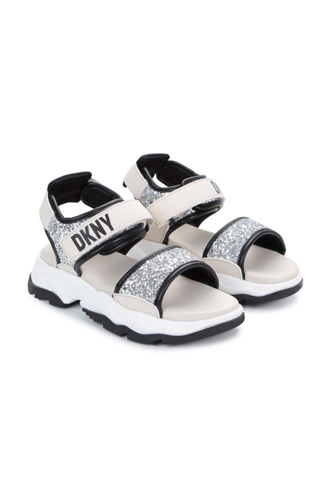 Дитячі сандалі Dkny колір сірий (3216833)