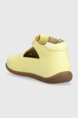 Дитячі шкіряні балетки Pom D'api колір жовтий (3176267)