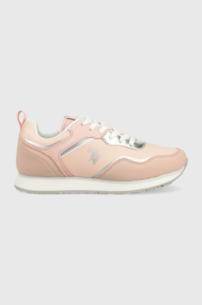Дитячі кросівки U.S. Polo Assn. колір рожевий (3064507)