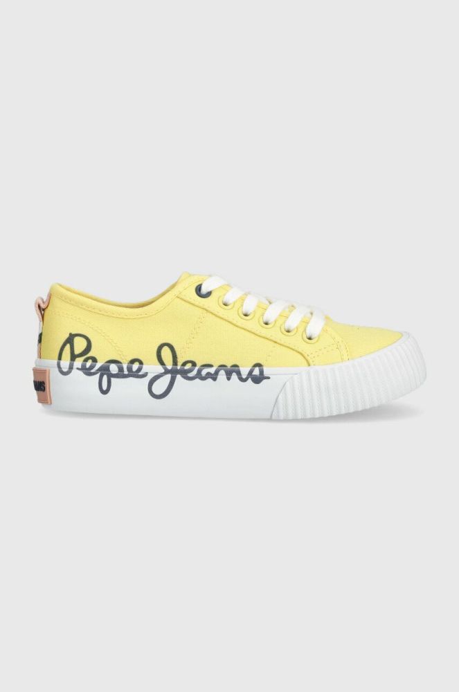 Дитячі кеди Pepe Jeans колір жовтий (3052574)