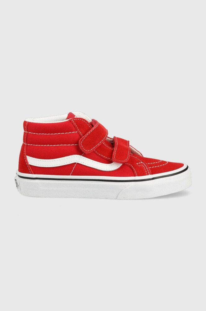 Дитячі кеди Vans UY SK8-Mid Reissue V FORMULA ONE/TRU Колір червоний колір червоний