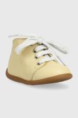 Дитячі шкіряні туфлі Pom D'api колір жовтий (3008924)