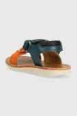 Дитячі шкіряні сандалі Pom D'api колір барвистий (3008032)