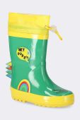Дитячі гумові чоботи Lemon Explore колір зелений